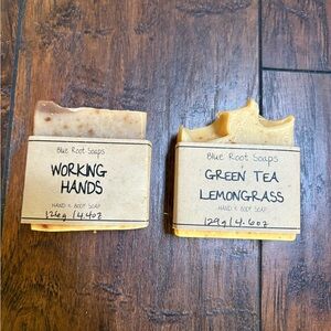 Blue Root Soaps Hand & Body Soap Set - NWT